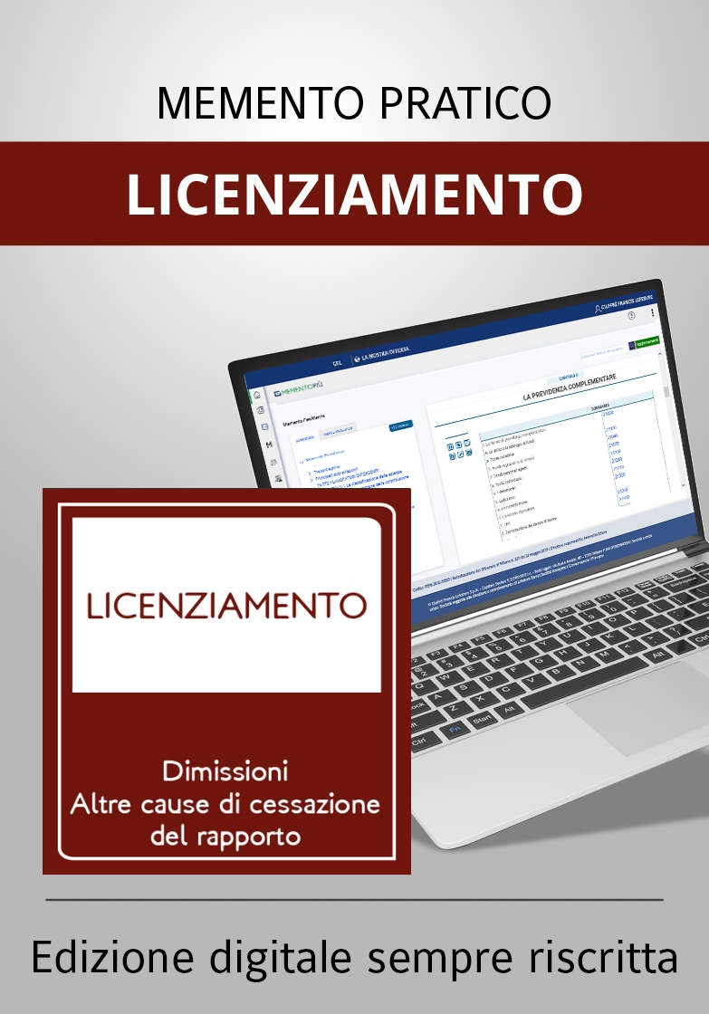 Memento Licenziamento